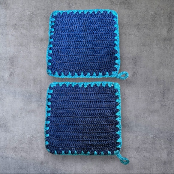 Granny Square Handcrafted Hot Pad / Pot Holder - NEW - Picture 3 of 3